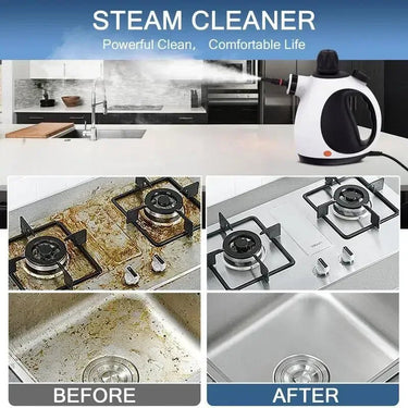 Portable Handheld Steam Cleaner - Eco - Friendly Deep Cleaning - InspiredGrabs.com